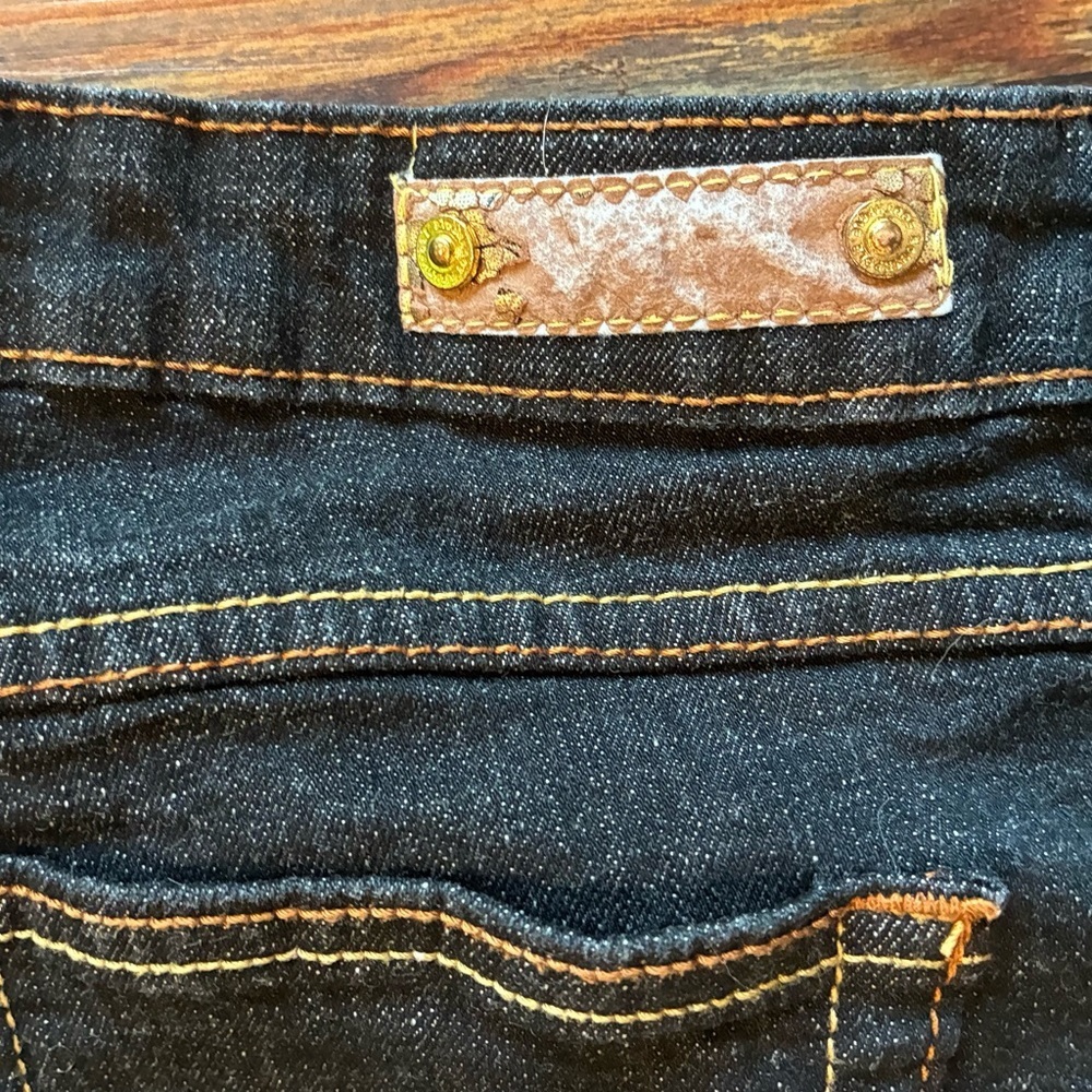 Y2K Southpole Women’s Dark Wash Bootcut Jeans Size 11 Low Rise Streetwear Denim - Picture 14 of 15